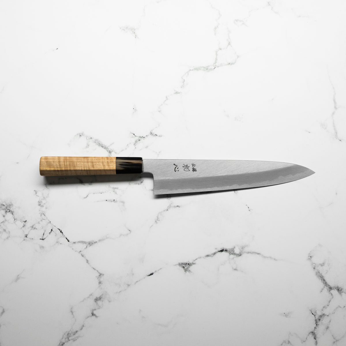 Nakagawa (Hatsukokoro) Blue 1 Migaki Gyuto 240mm - Double Blonde