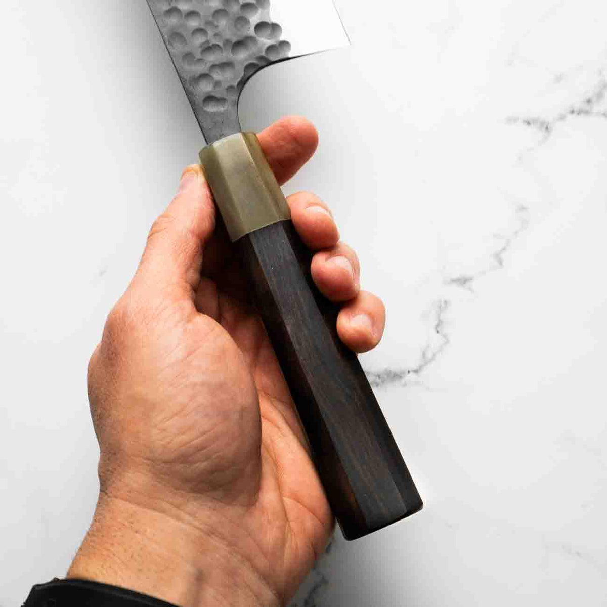 Masakage Koishi Nakiri 165mm - Ebony & Blonde