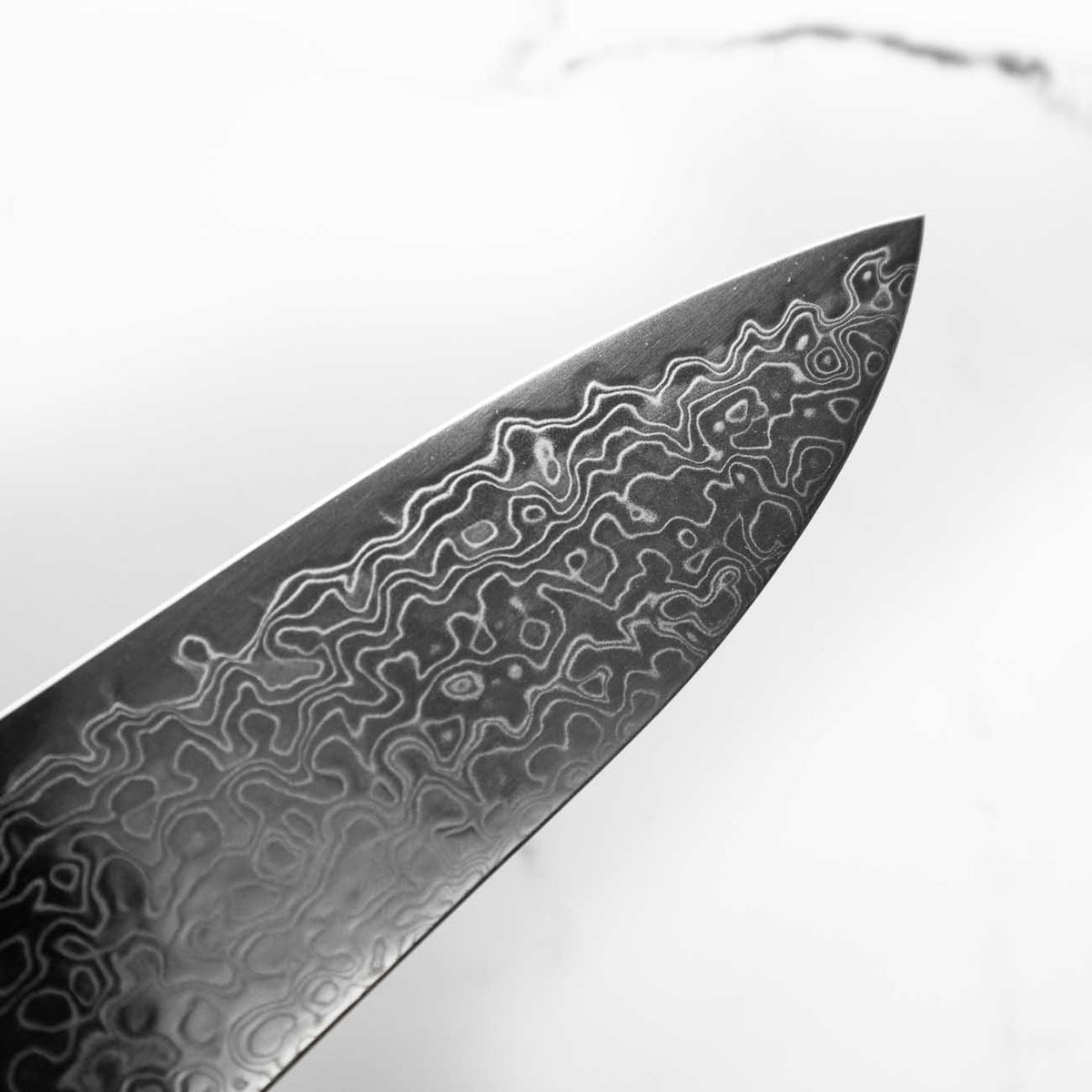 Hatsukokoro Ryuhyo SG2 Damascus Gyuto 210mm -  Dark Maple