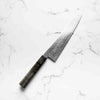 Hatsukokoro Ryuhyo SG2 Damascus Gyuto 240mm - Dark Maple