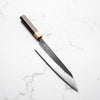 Yoshimi Kato Blue Super Kurouchi V-Tsuchime Kiritsuke 240mm