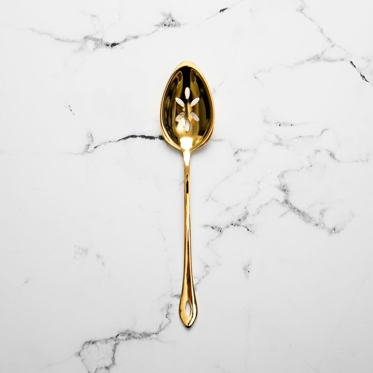 Gestura 00 Gold Slotted Spoon