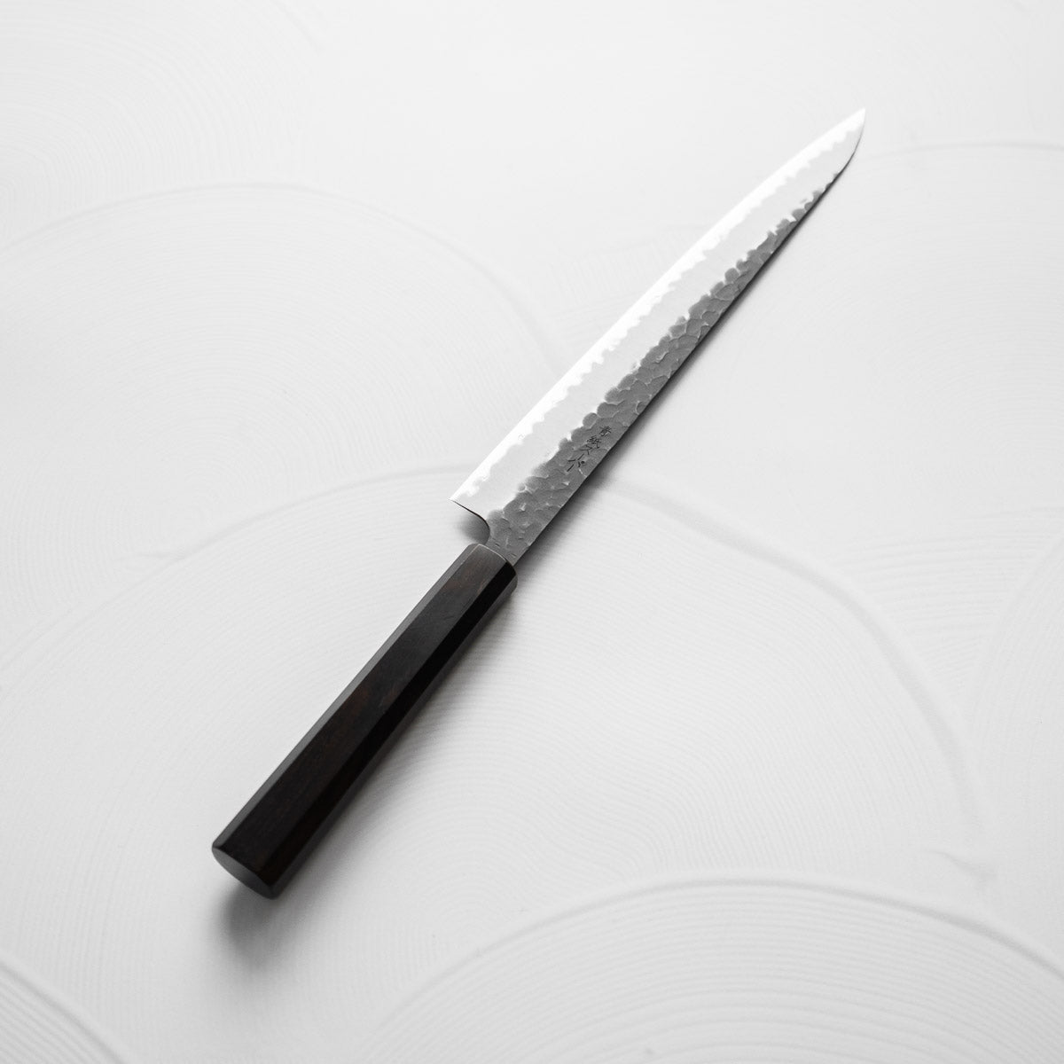 Tsunehisa Kurouchi Tsuchime Blue Super Sujihiki 270mm - Ebony