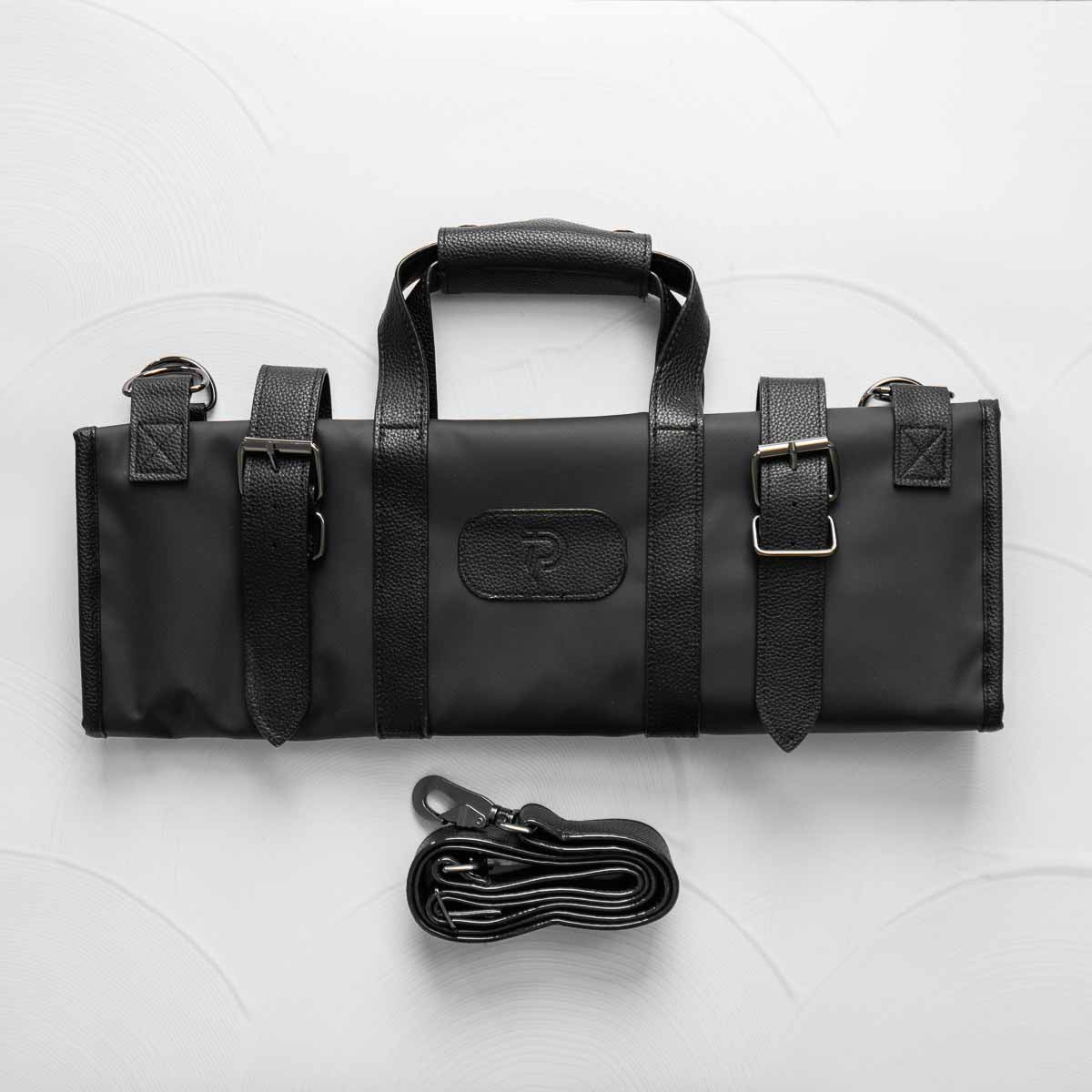 Porter 17 Pocket Polymer Leather Trim Knife Bag
