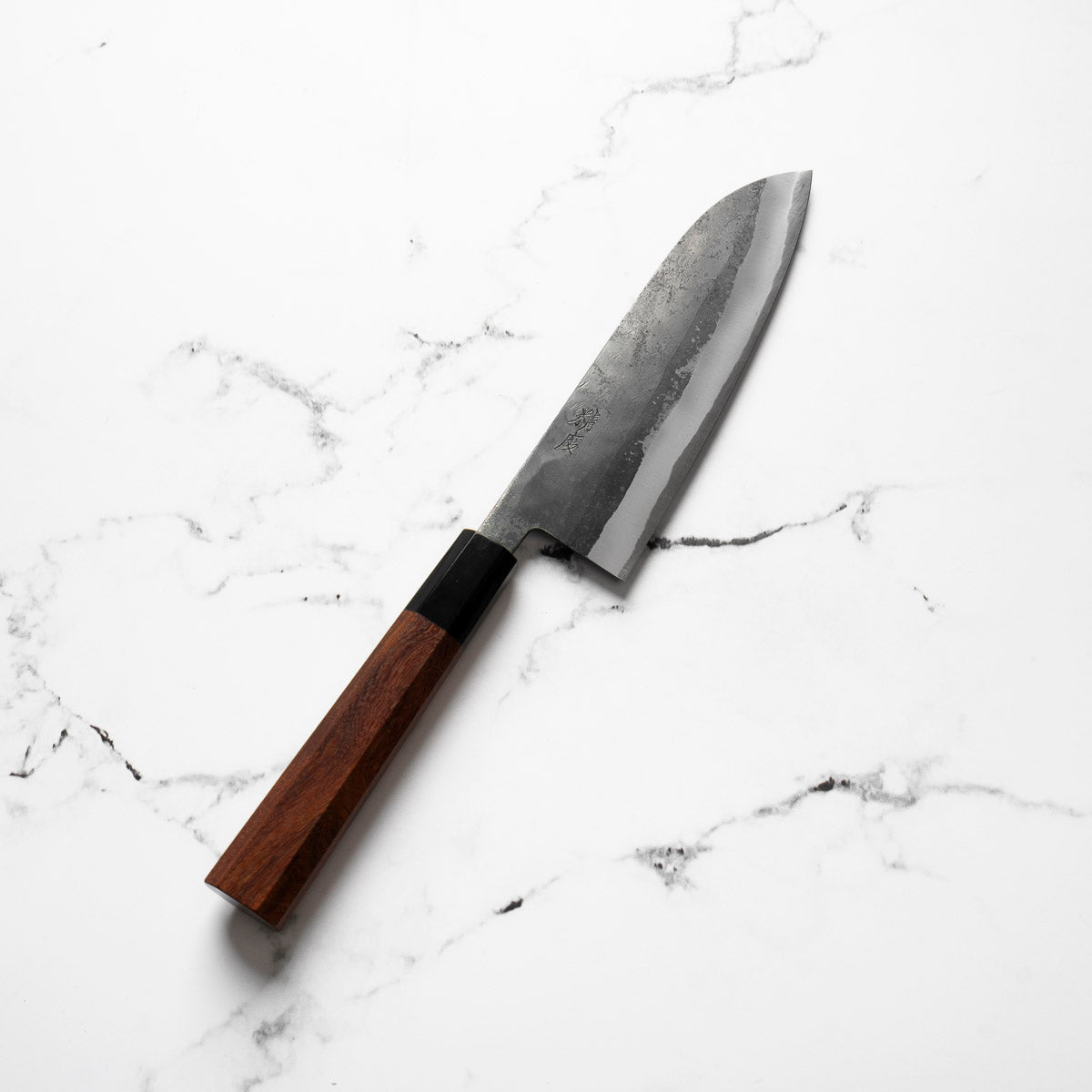 Seido x Tadafusa White 2 Kurouchi Santoku 165mm - Snakewood