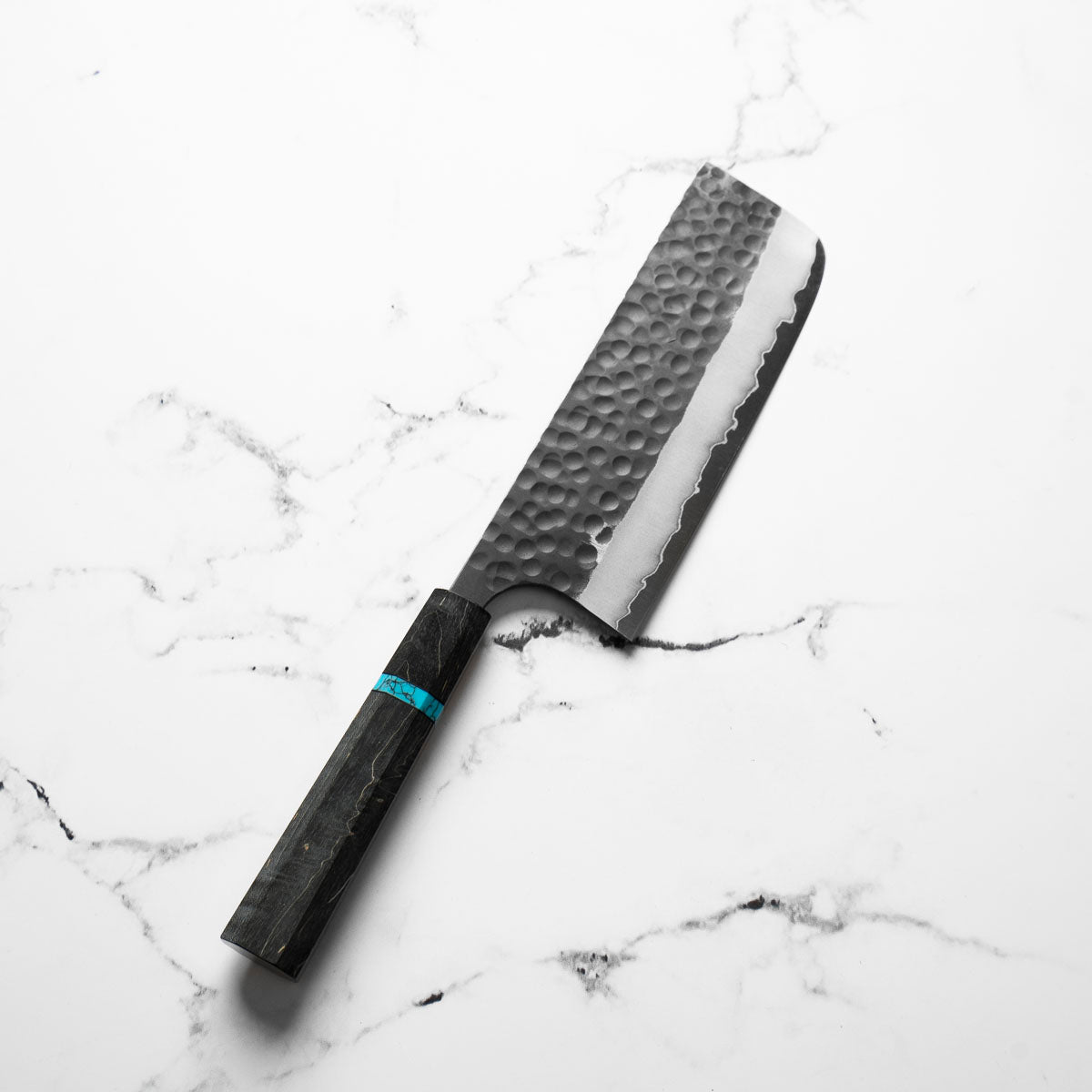 Masakage Koishi Nakiri 165mm - Maple Turquoise