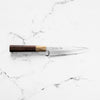 Nakagawa x Sakai Kikumori White 1 SS Clad Petty 150mm - Siamese Rosewood