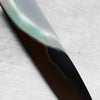 Ikeda Yoshikazu White 1 Honyaki Kachikaeshi Gyuto 240mm - Ebony