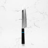 Sakai Kikumori "Choyo" Ginsan Kiritsuke 240mm - Ebony Turquoise