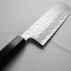 Nigara Hamono VG10 Tsuchime Damascus Nakiri 165mm