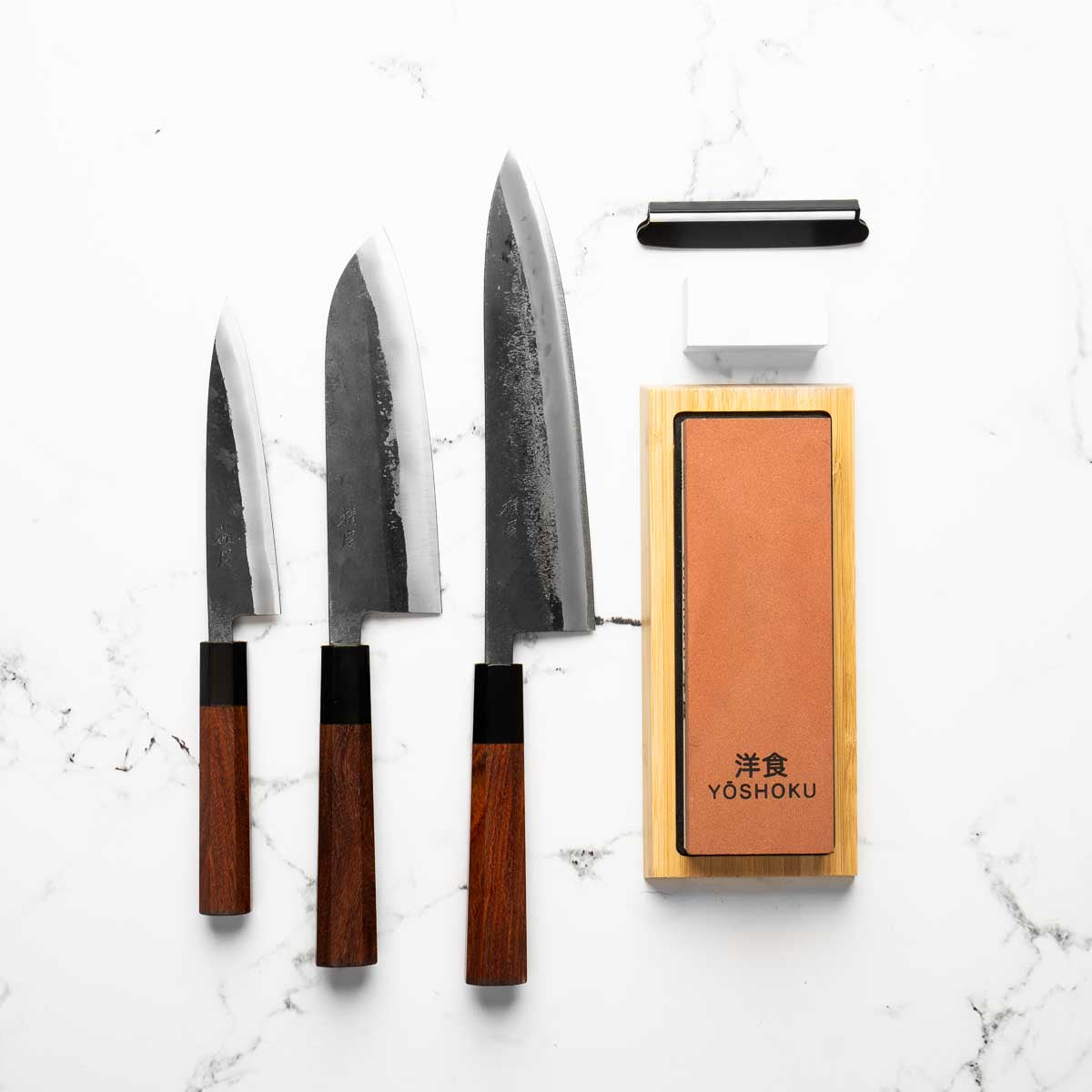 Seido x Tadafusa White 2 Kurouchi - 3 Knife Set