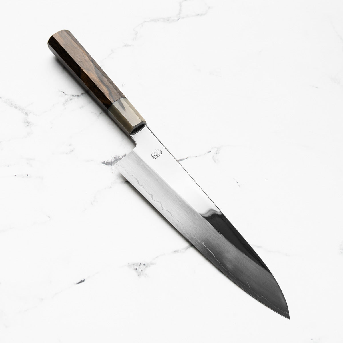 Sakai Kikumori "Choyo" Ginsan Gyuto 210mm - Persimmon