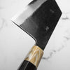 Sakai Kikumori White 2 Kiritsuke Cleaver 180mm - Ebony & Blonde