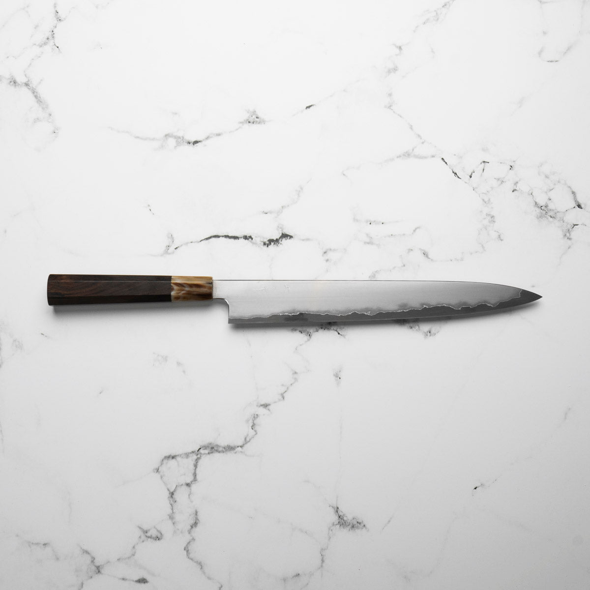 Tetsujin Hamono Ginsan Kasumi Sujihiki 270mm - Ebony & Blonde