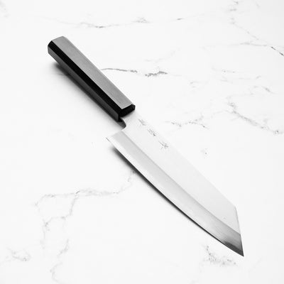 Sakai Kikumori QAS Blue Super Bunka 180mm - Mono Ebony