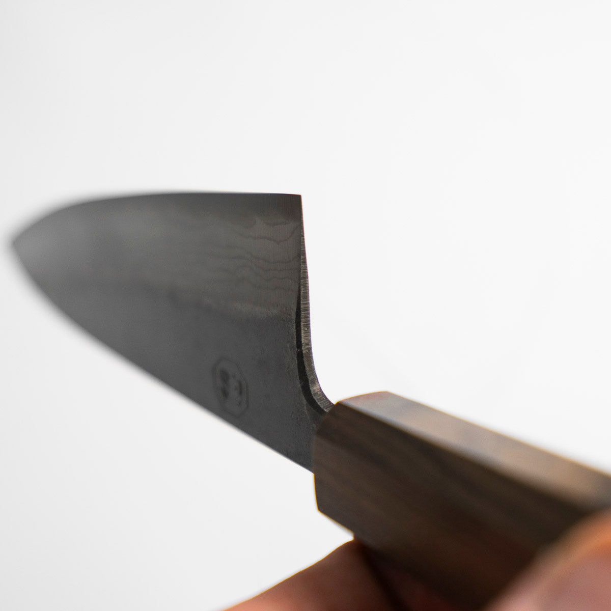 Hatsukokoro Kumokage Blue 2 Kurouchi Damascus Gyuto 210mm