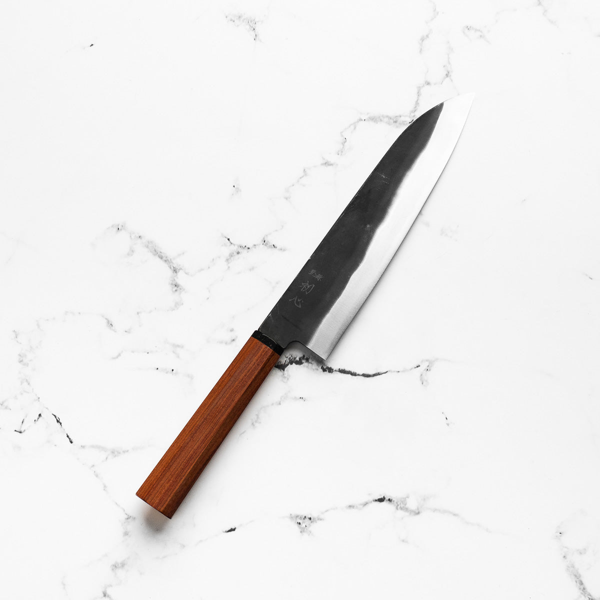 Hatsukokoro Blue 2 Kurouchi Gyuto 210mm - Red