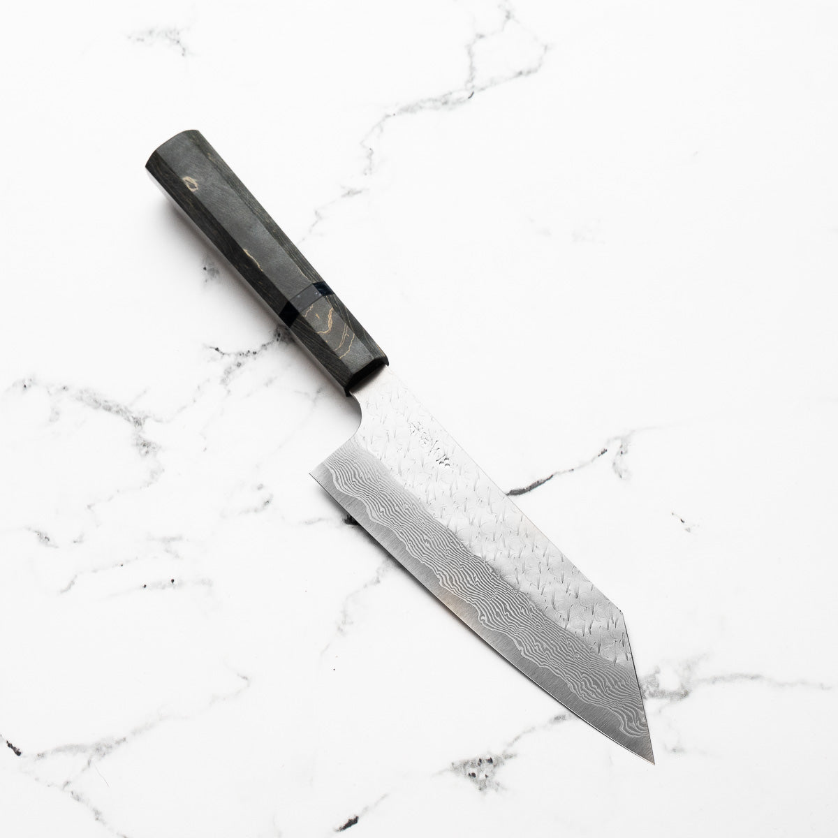 Nigara Hamono SG STRIX Damascus Tsuchime Bunka 180mm