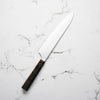 Hatsukokoro Hayabusa Blue Super Gyuto 240mm - Dark Maple