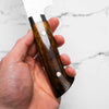 Takeshi Saji R2/SG2 Damascus Sakimaru Sujihiki 240mm Silver BCW