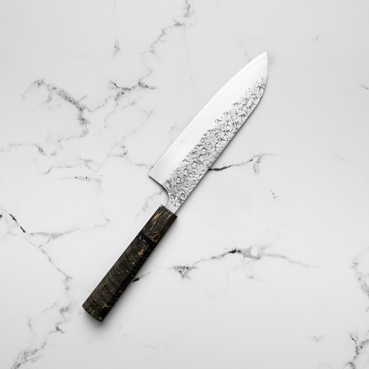 Yu Kurosaki Shizuku SG2 Santoku 165mm - Dark Maple