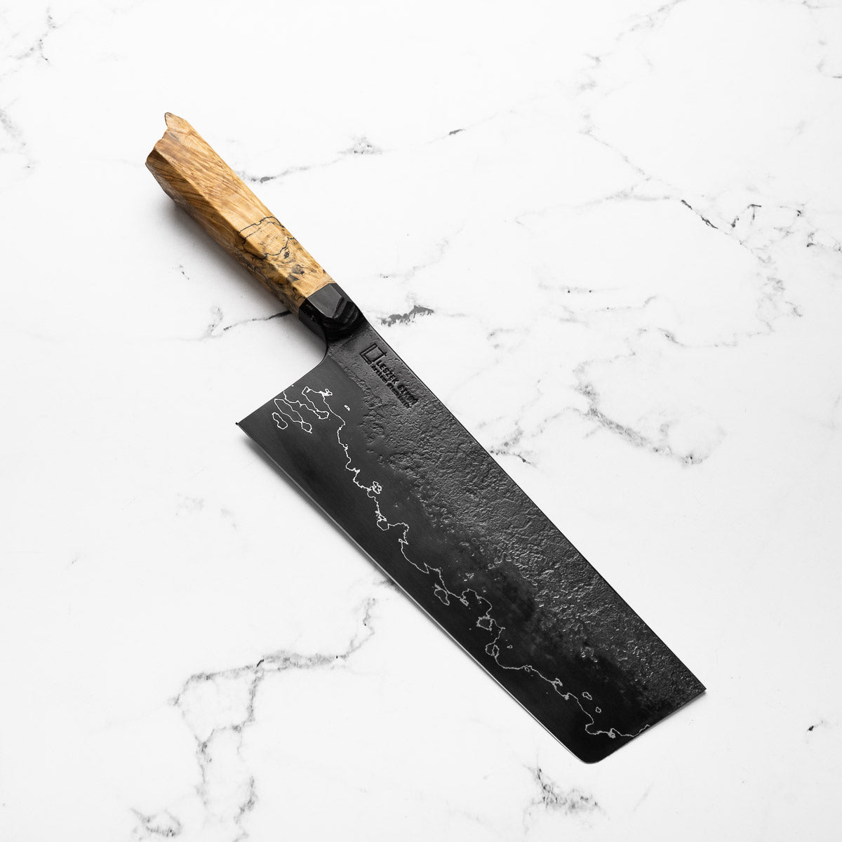 Leszek Sikoń San Mai Tallboy Nakiri 210 - Live End Maple