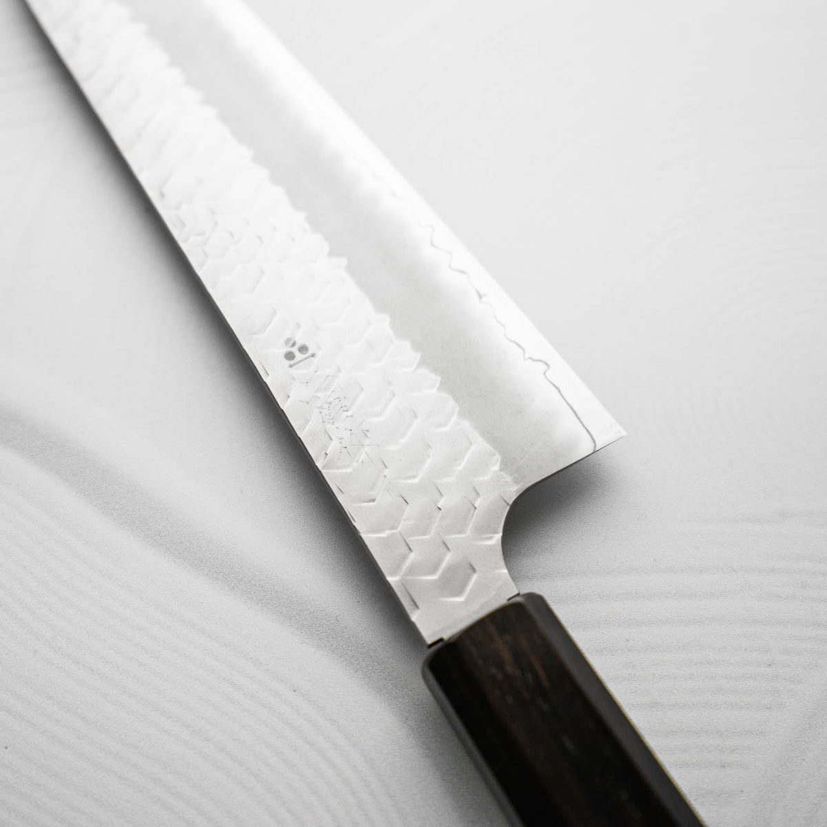 Nigara Hamono SG2 Migaki Tsuchime Gyuto 210mm - Ebony