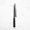 Masuda Blue 1 Damascus Kurouchi Gyuto 225mm - Ebony