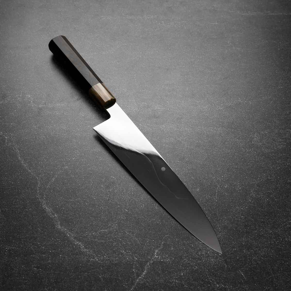 Yoshikazu Ikeda White 1 Mirror Finished Honyaki Gyuto 240mm
