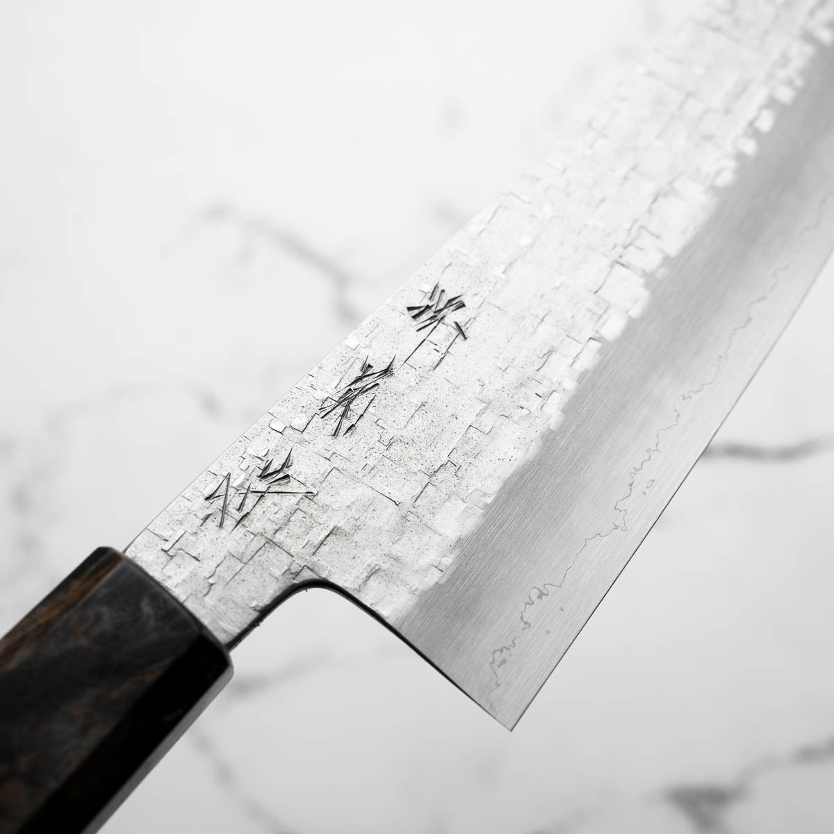 Satoshi Nakagawa Ginsan Tsuchime Bunka 180mm - Maple