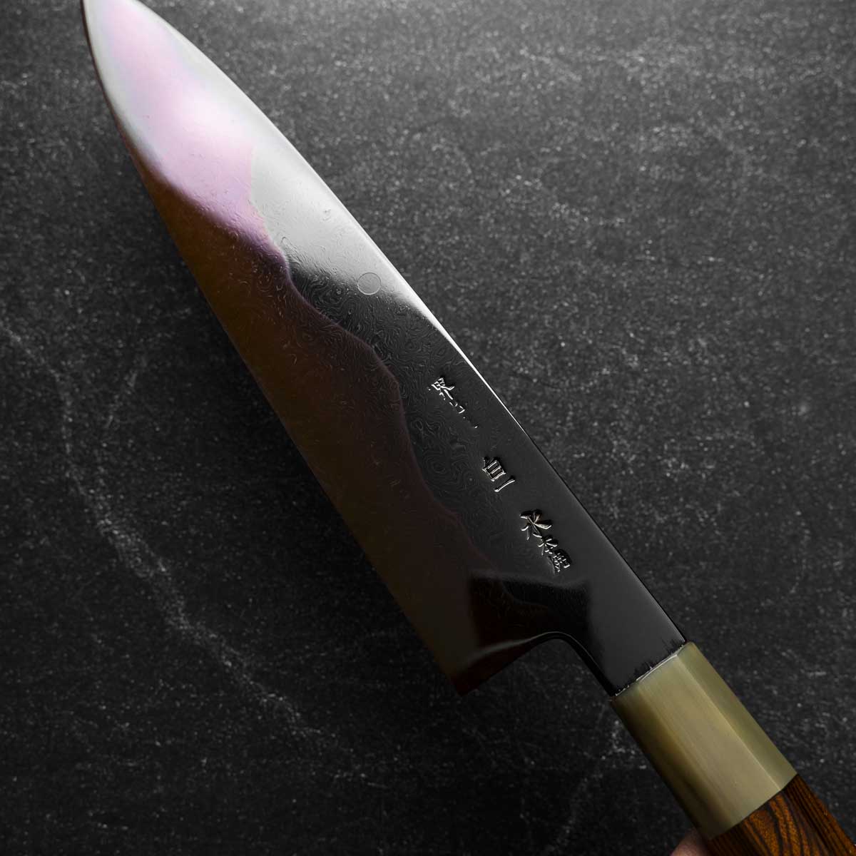 Ikeda Yoshikazu White 1 Honyaki Kachikaeshi Gyuto 210mm