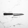 Nigara Hamono SG2 "Raindrop" Damascus Petty 150mm - Ebony