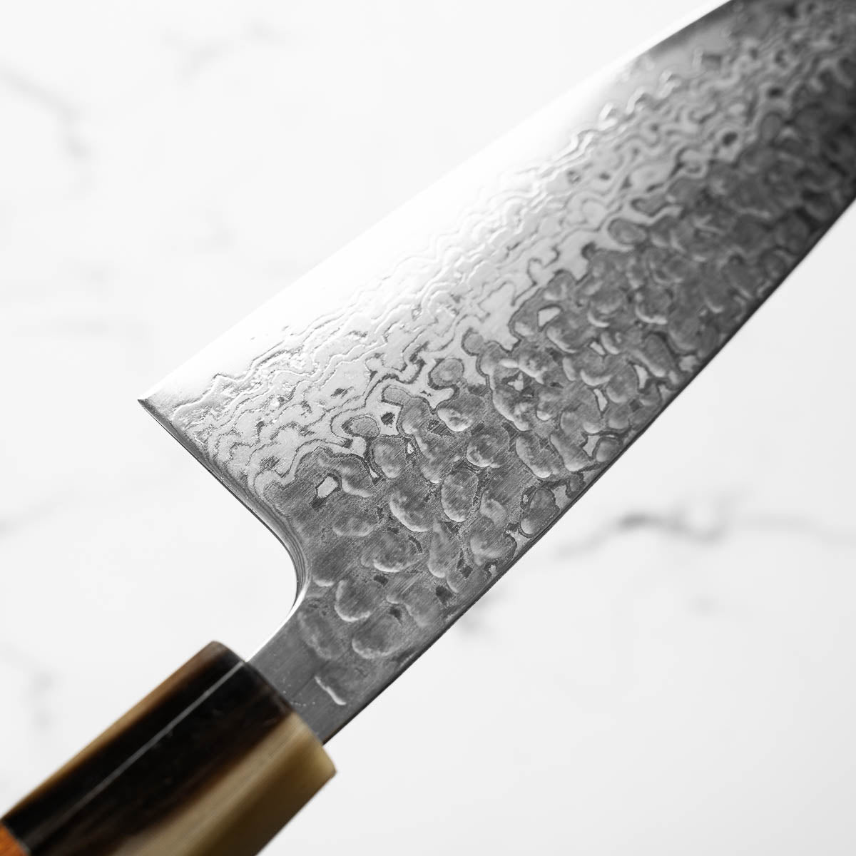 Tsunehisa Ginsan Geppaku Santoku 165mm - Quince