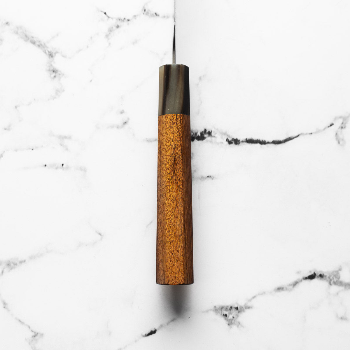 Tsunehisa Ginsan Geppaku Santoku 165mm - Quince