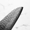 Tsunehisa Ginsan Geppaku Santoku 165mm - Quince