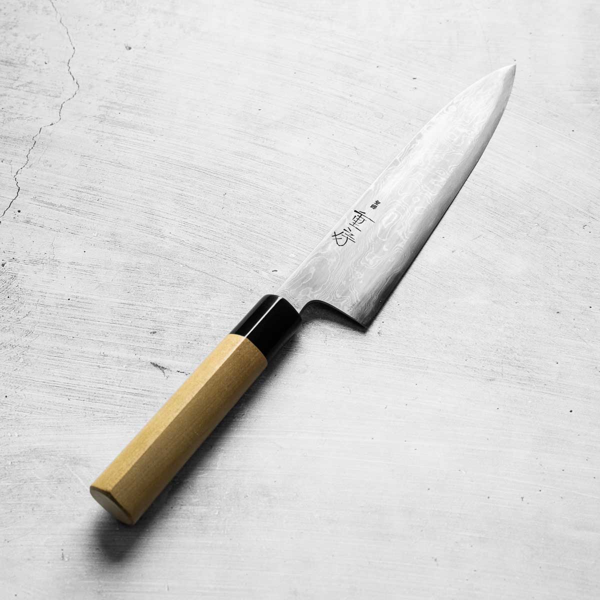 Shigefusa Kitaeji White 2 Damascus 210mm