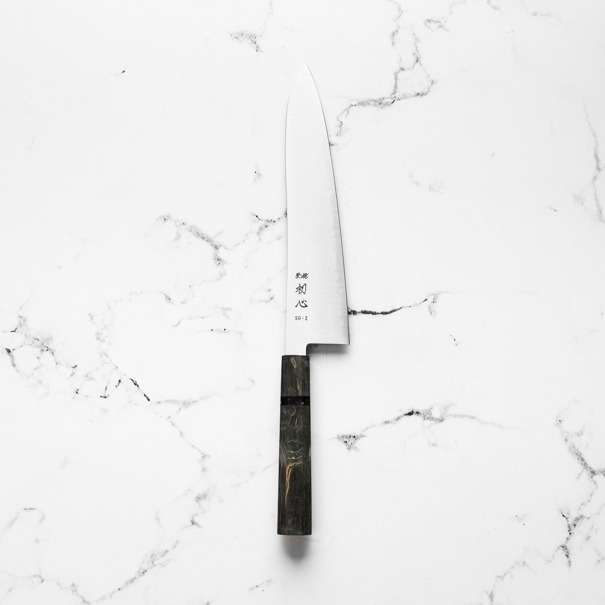 Hatsukokoro Hayabusa SG2 3 Layer Gyuto 240mm - Dark Maple