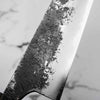 Mazaki White 2 Nashiji Gyuto 240mm - Dark Maple