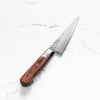 Tsunehisa VG10 Damascus Tsuchime Honesuki 150mm