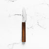 Tsunehisa 440C Damascus Tsuchime Petty 80mm - Black Oak