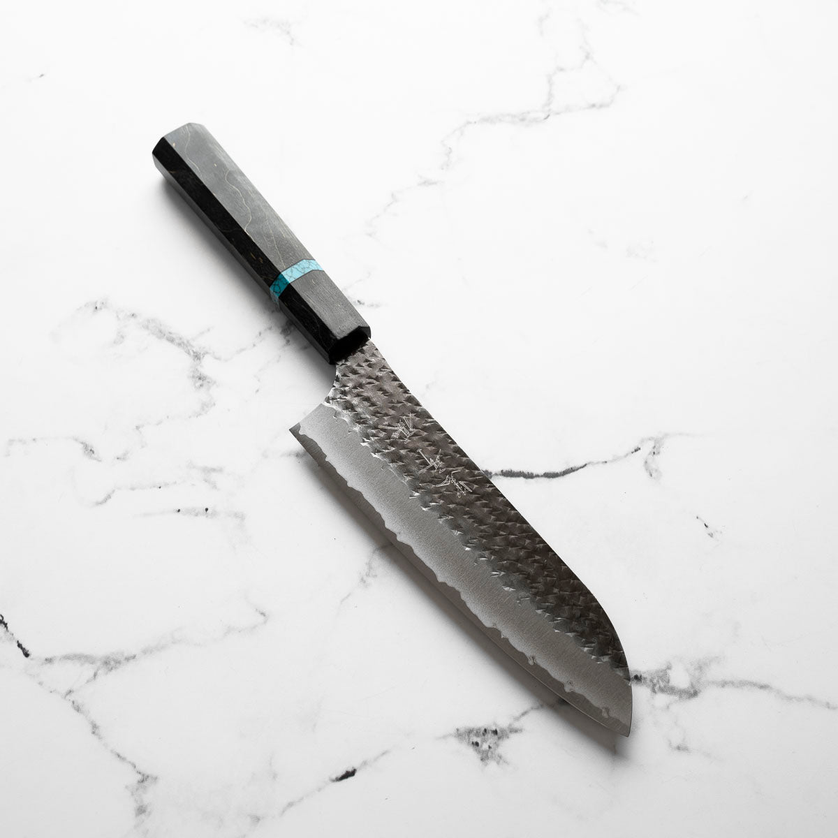 Yu Kurosaki AS Kokusen Ei Santoku 165mm - Maple Turquoise