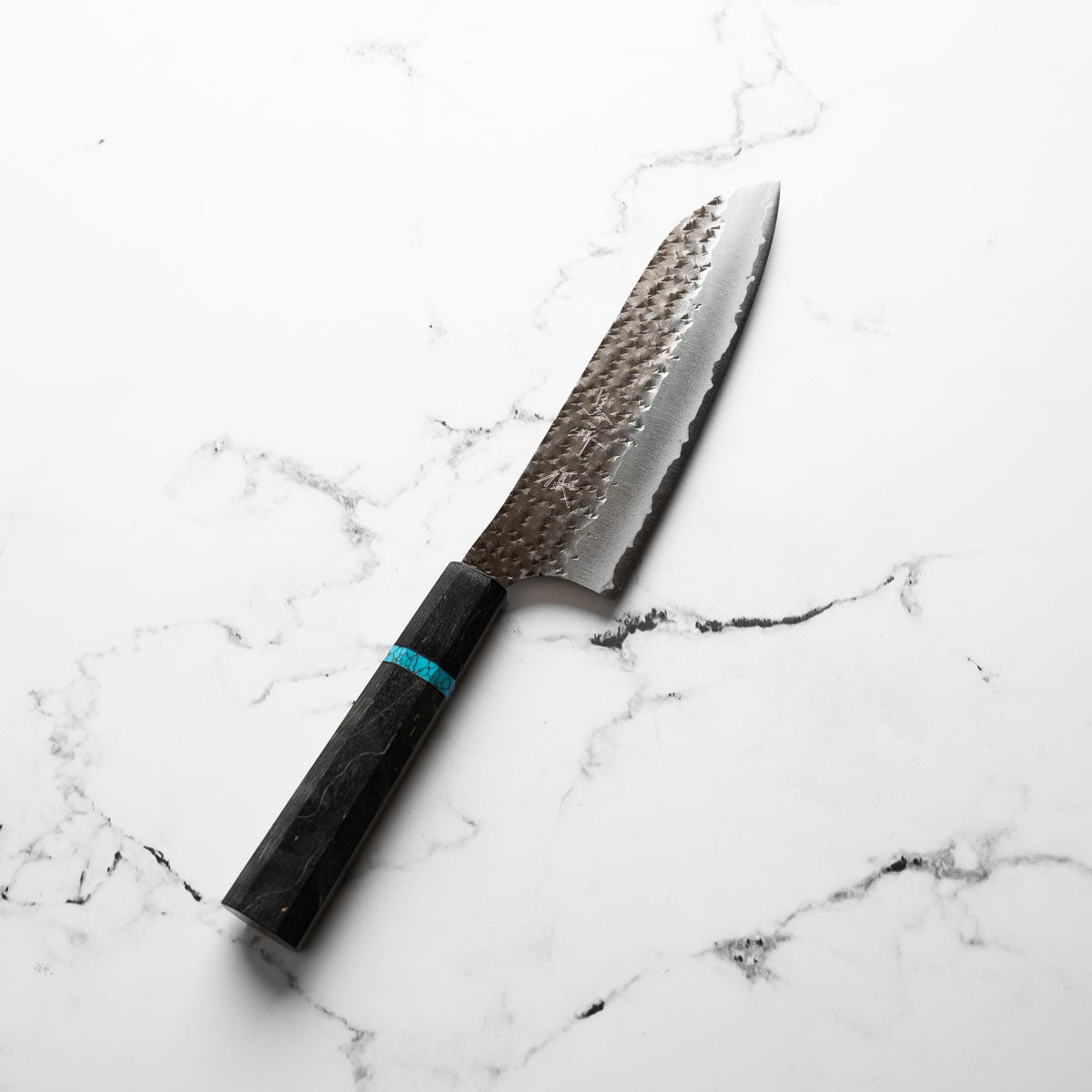 Yu Kurosaki AS Kokusen Ei Santoku 165mm - Maple Turquoise