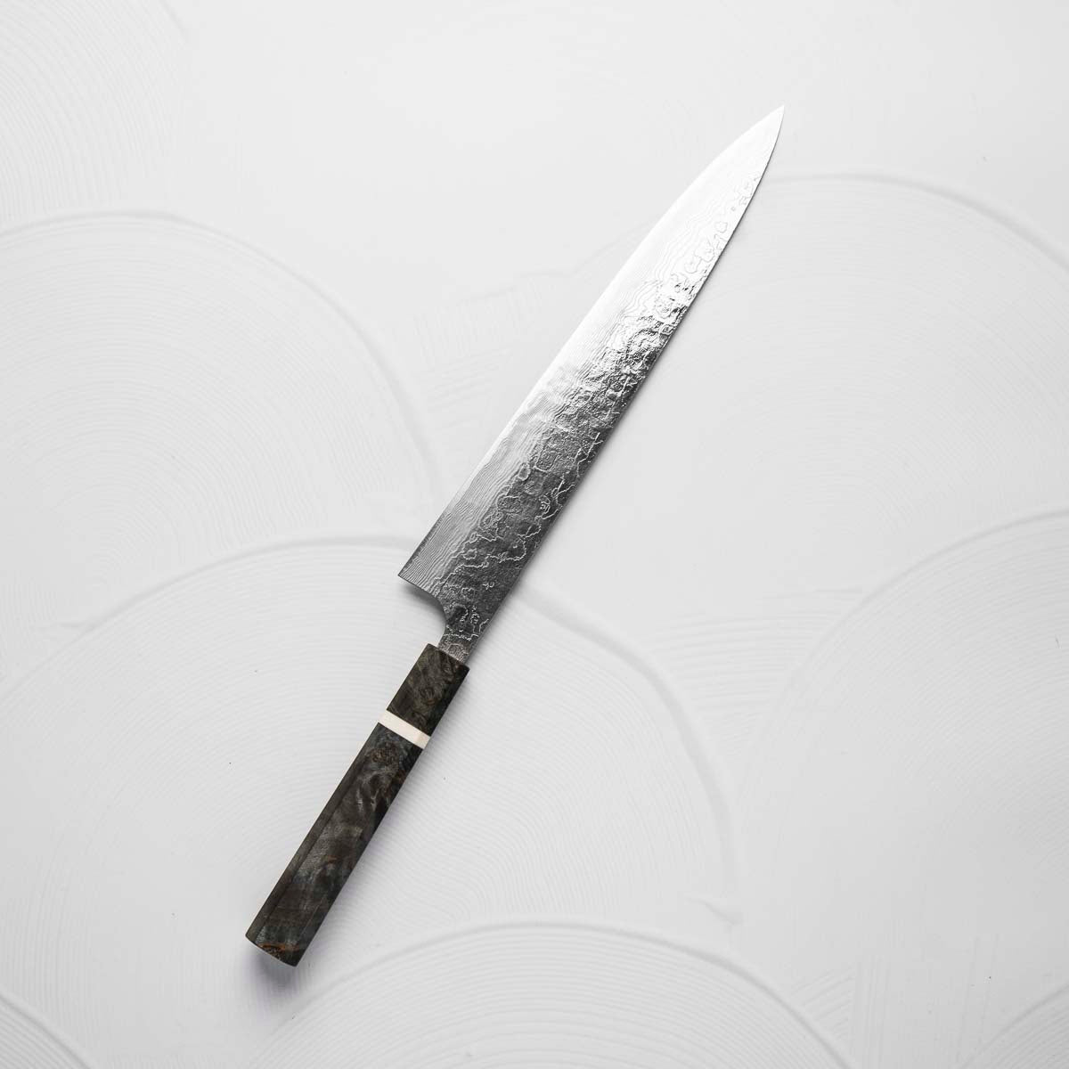 Takeshi Saji R2/SG2 Diamond Damascus Sujihiki 270mm - Maple