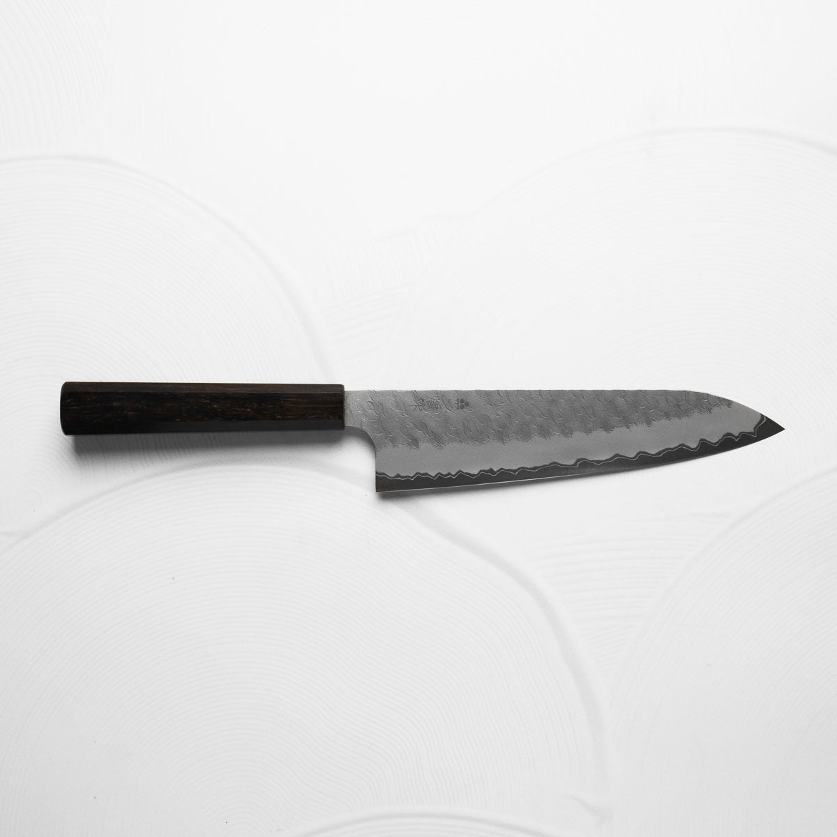 Nigara Hamono Blue Super Tsuchime Gyuto 210mm - Ebony