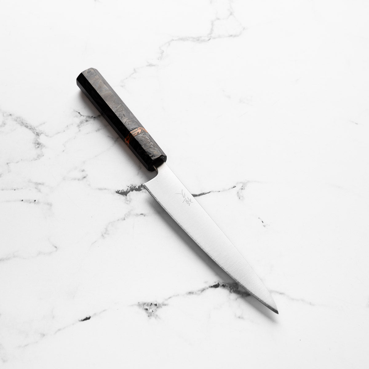 Tsunehisa Migaki Blue Super Petty 150mm - Carbon Fibre