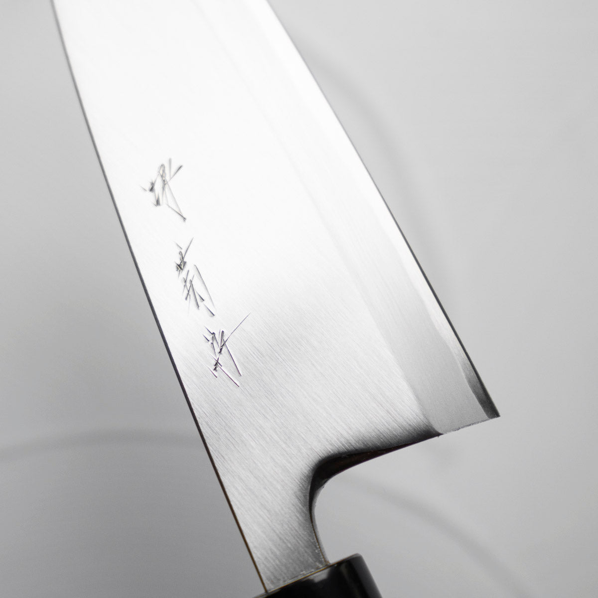Sakai Kikumori Shironiko Deba 165mm - Magnolia and Black Horn
