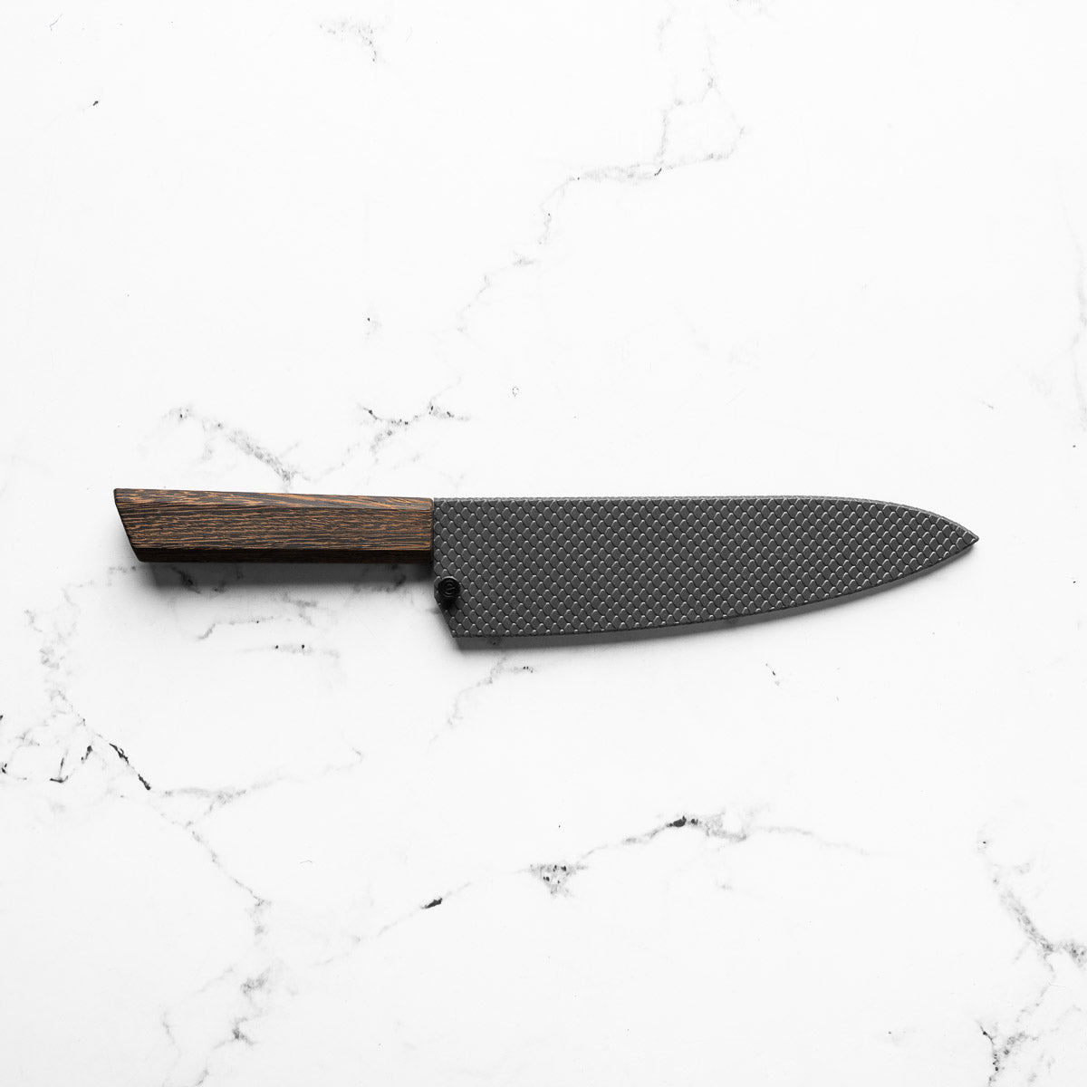 Senzo Retro Gyuto 200mm - Fitted Saya - Scales