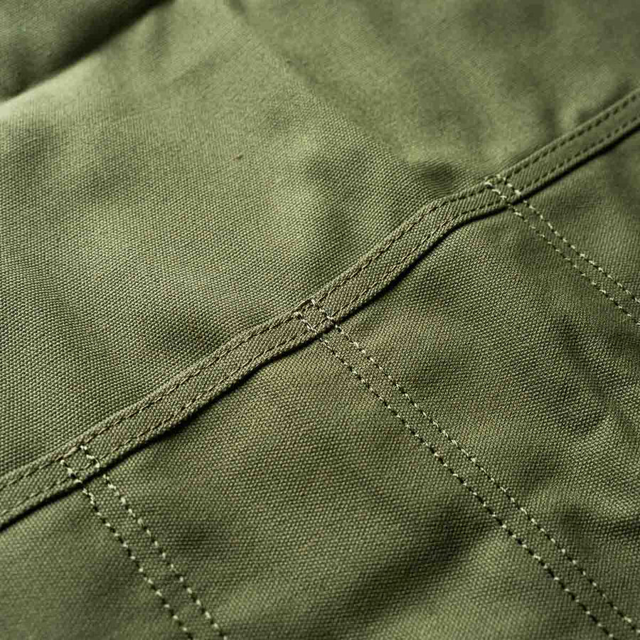 Habitat Canvas Knife Roll - 6 Slot - Dark Green