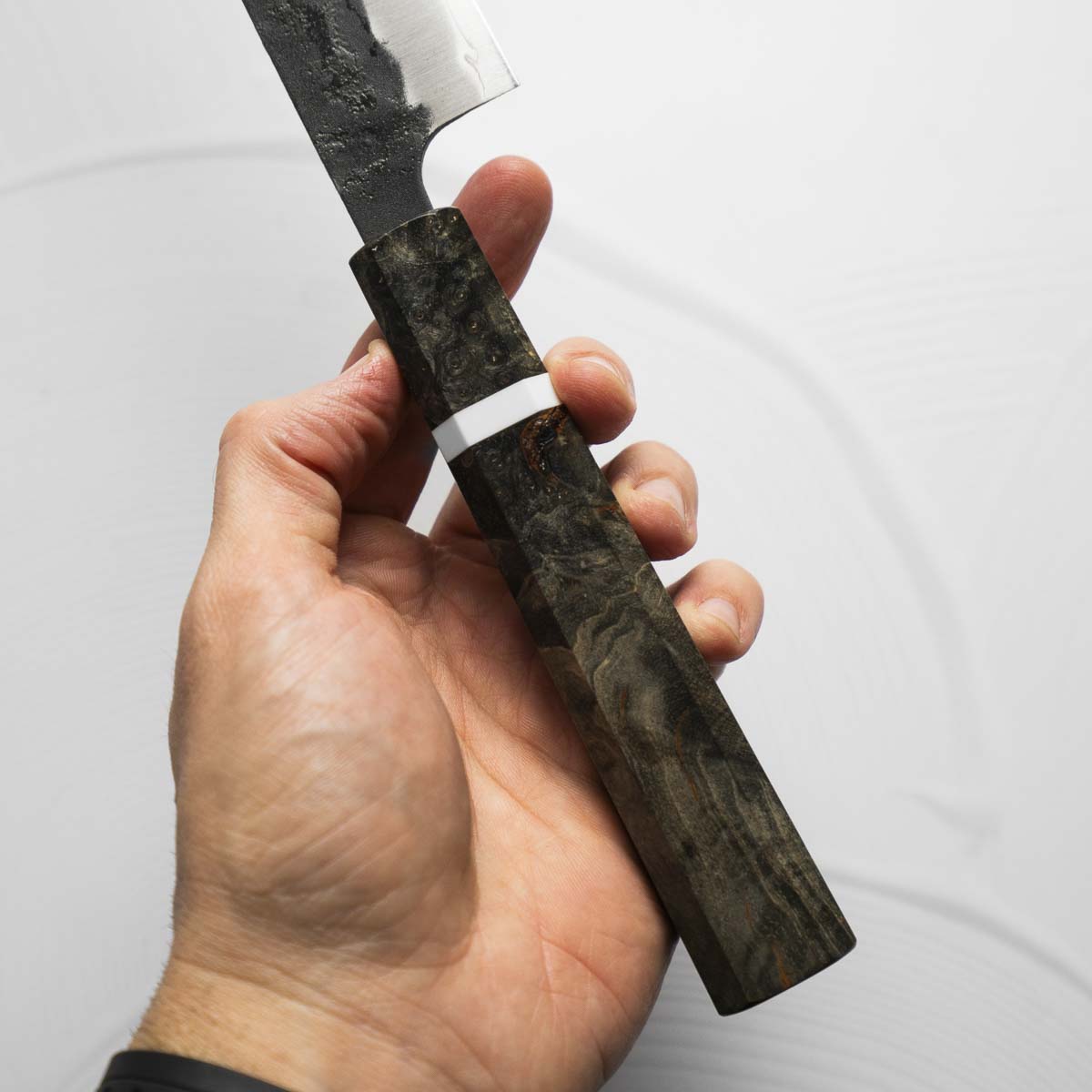 Tsunehisa Kurouchi Nashiji Blue Super Sujihiki 270mm - Maple