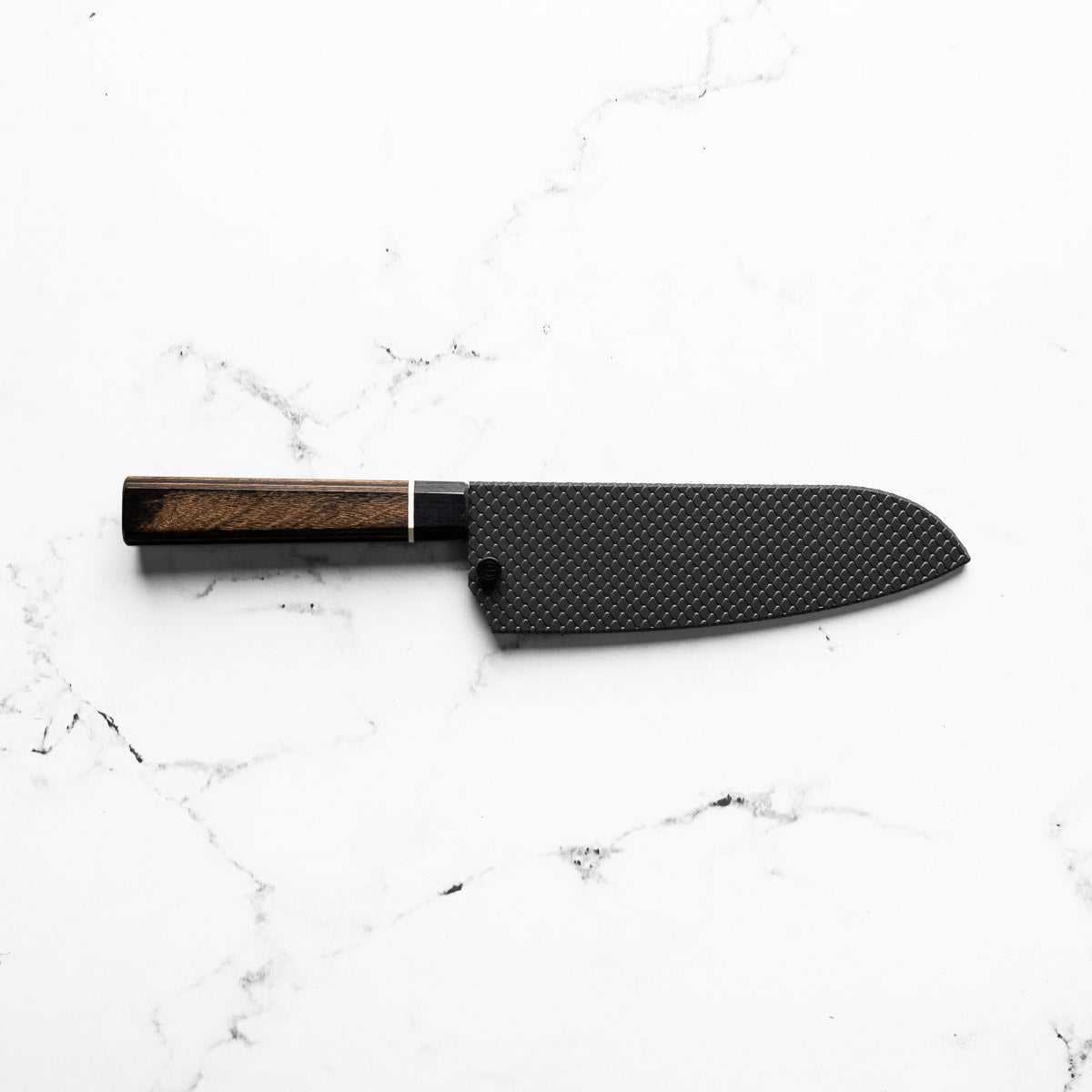 Senzo Black VG10 Damascus Santoku 167mm
